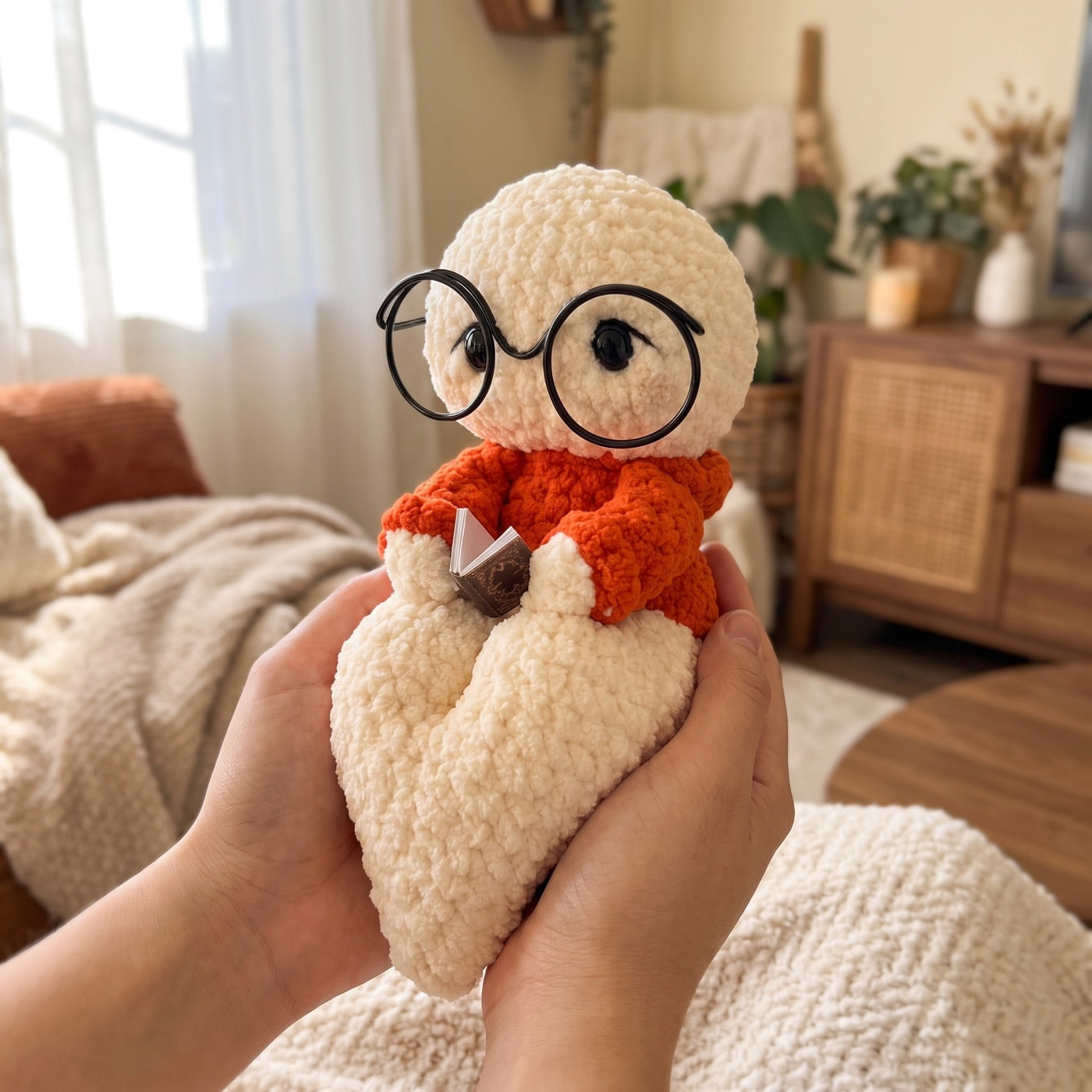 Seamless Amigurumi Ghost Pattern pattern pages